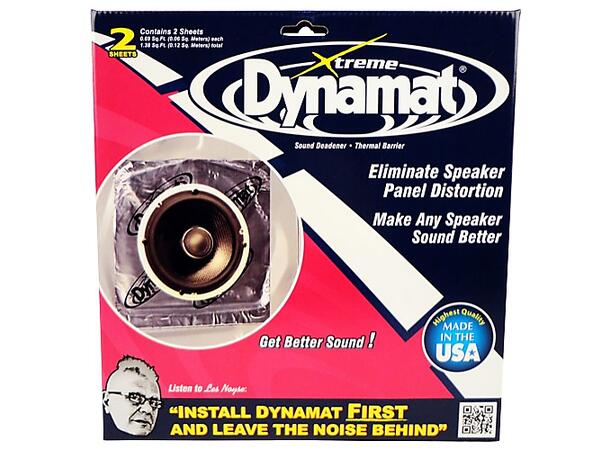 Dynamat - Xtreme, Speaker kit 2stk 254mm x 254mm dempematter 